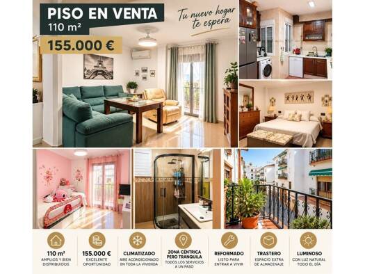 Wohnung zum Kauf 155.000 € 3 Zimmer 110 m² 2. Geschoss Écija 41400