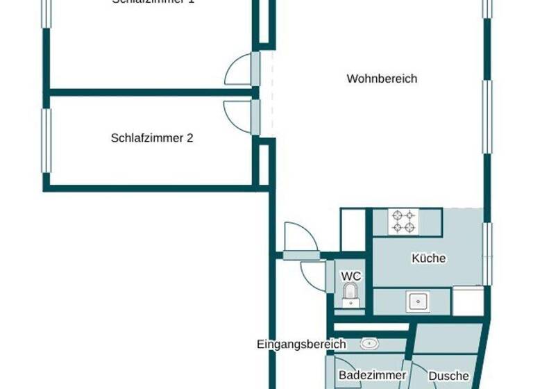 Wohnung zum Kauf 690.000 € 3 Zimmer 95 m² 2. Geschoss Wien 1080