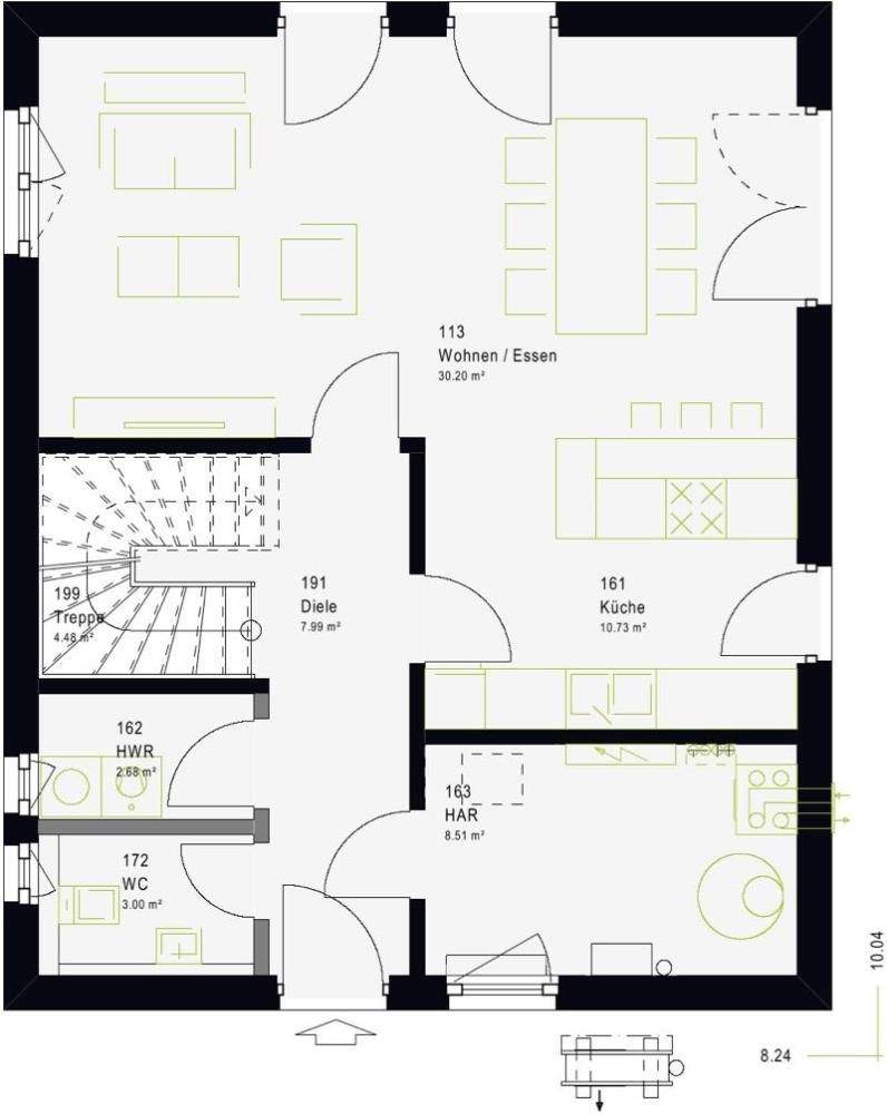 Einfamilienhaus zum Kauf - Erstbezug - Ansicht 2