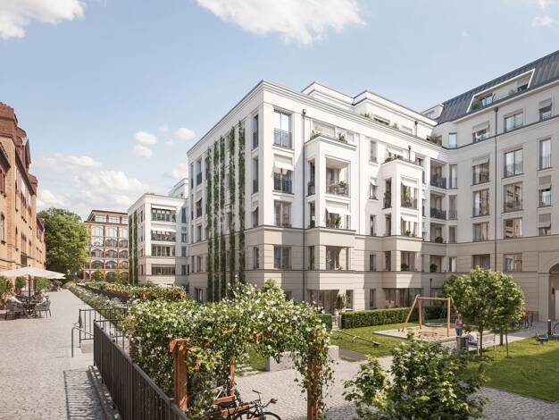 Wohnung zum Kauf - Neubau provisionsfrei 898.000 € 3 Zimmer 81,9 m² 2. Geschoss Schwiebusserstraße 15 Kreuzberg Berlin 10965