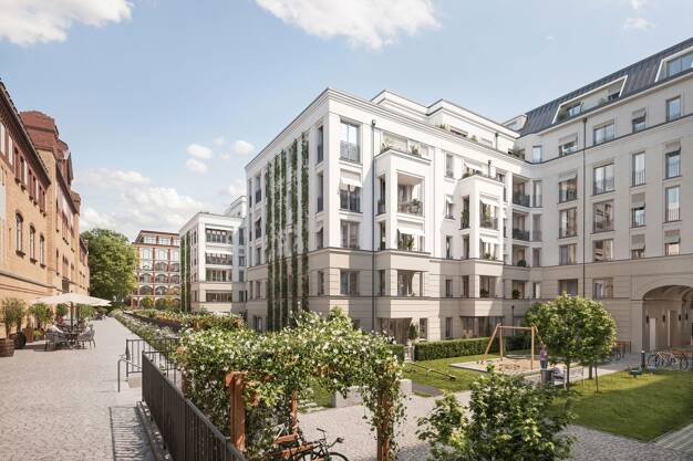 Wohnung zum Kauf - Neubau provisionsfrei 898.000 € 3 Zimmer 81,9 m² 2. Geschoss Schwiebusserstraße 15 Kreuzberg Berlin 10965