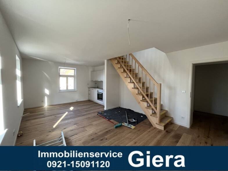 Maisonette zur Miete 810 € 2 Zimmer 54,1 m² 1. Geschoss frei ab 01.09.2025 St. Georgen 26 Hammerstatt / St. Georgen Bayreuth 95448