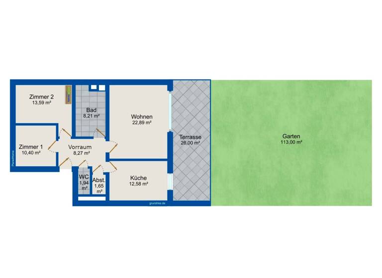 Wohnung zum Kauf 350.000 € 3 Zimmer 80 m² EG Teesdorf 2524