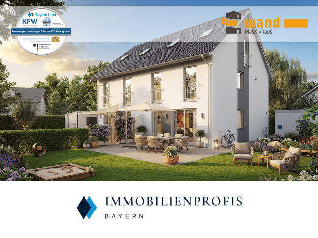 Doppelhaushälfte zum Kauf - Erstbezug 557.000 € 5 Zimmer 145 m² 364 m² Grundstück Biburg Diedorf 86420
