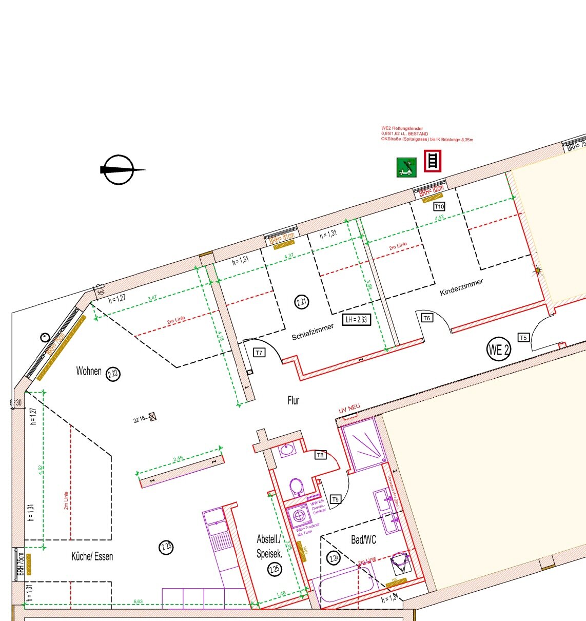 Wohnung zur Miete 980 € 3 Zimmer 111,2 m²<br/>Wohnfläche Ilmenau Ilmenau 98693