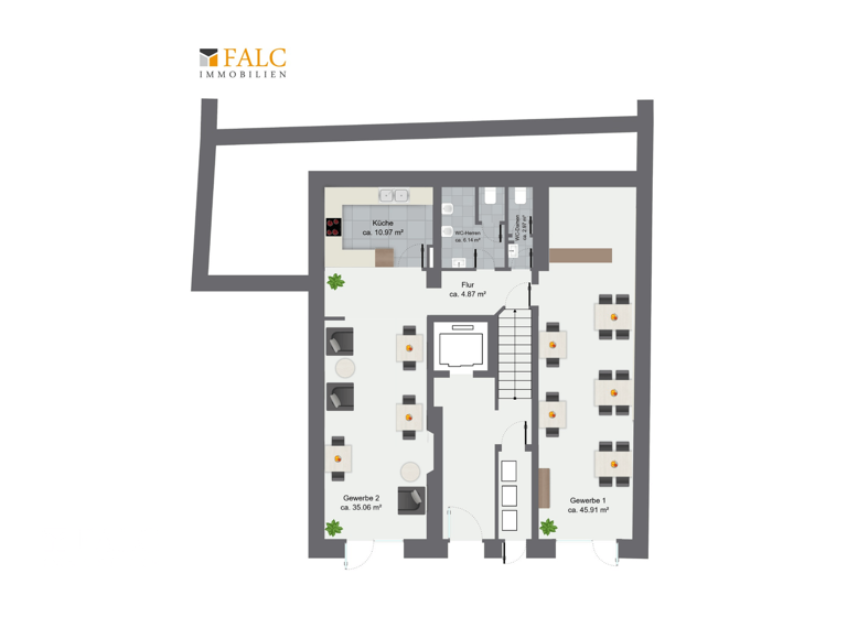 Bar/Café zum Kauf 395.000 € 210 m² Grundstück Predigerberg 4 Innenstadt Augsburg 86150