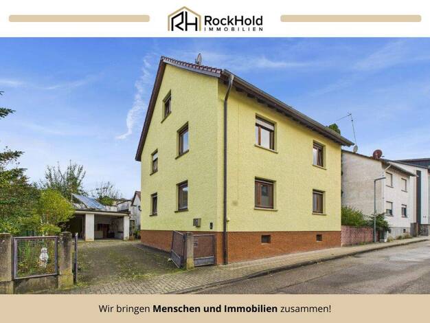 Mehrfamilienhaus zum Kauf 390.000 € 6 Zimmer 166,6 m² 457 m² Grundstück Wöschbach Pfinztal 76327