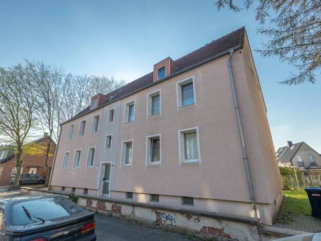 Wohnung zur Miete 329 € 2,5 Zimmer 39,1 m² 1. Geschoss Steinhausenstraße 21 Unser Fritz Herne 44653