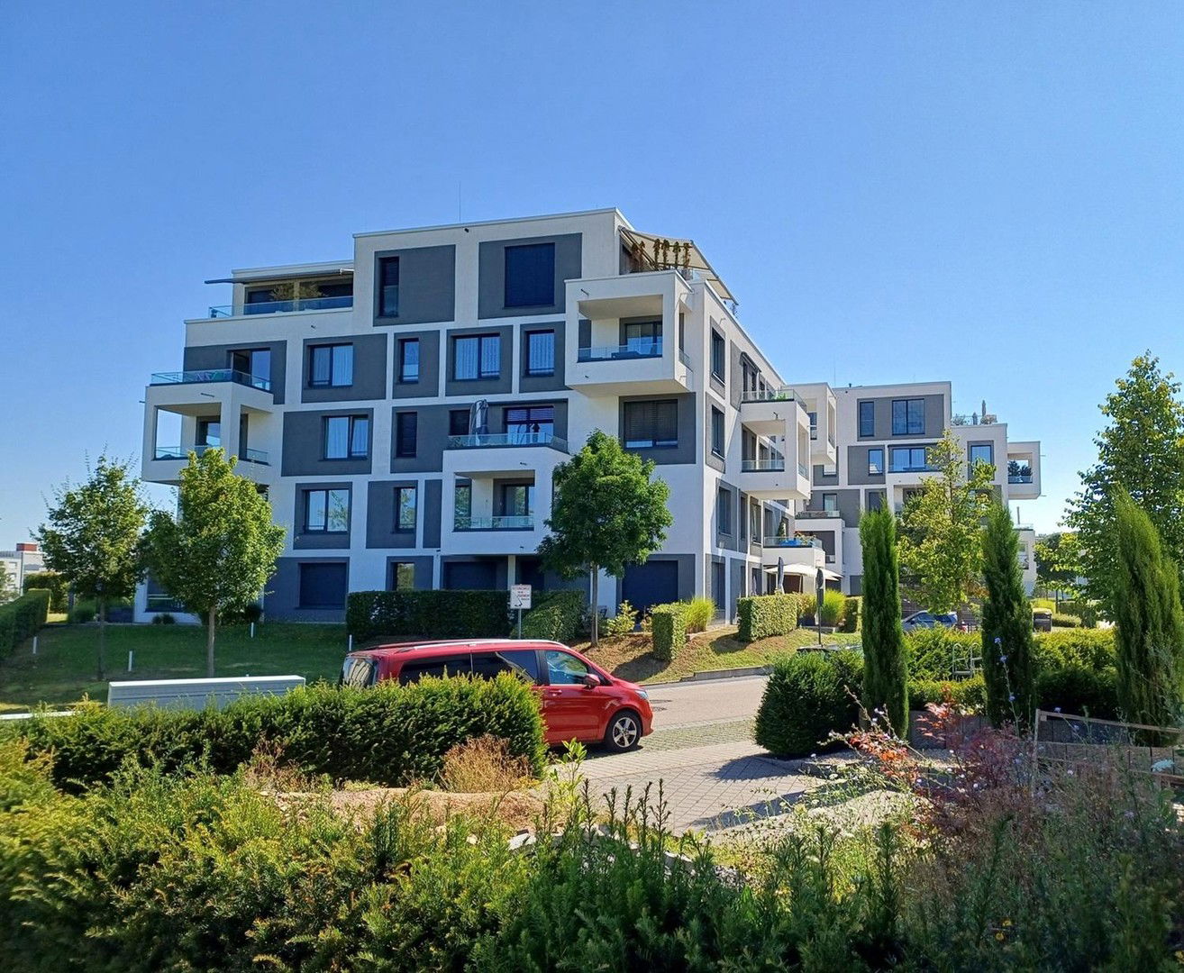 Terrassenwohnung zum Kauf provisionsfrei 460.000 € 3 Zimmer 105,9 m²<br/>Wohnfläche EG<br/>Geschoss Lion-Feuchtwanger-Allee 106 Buckenberg - Stadtviertel 077 Pforzheim 75175