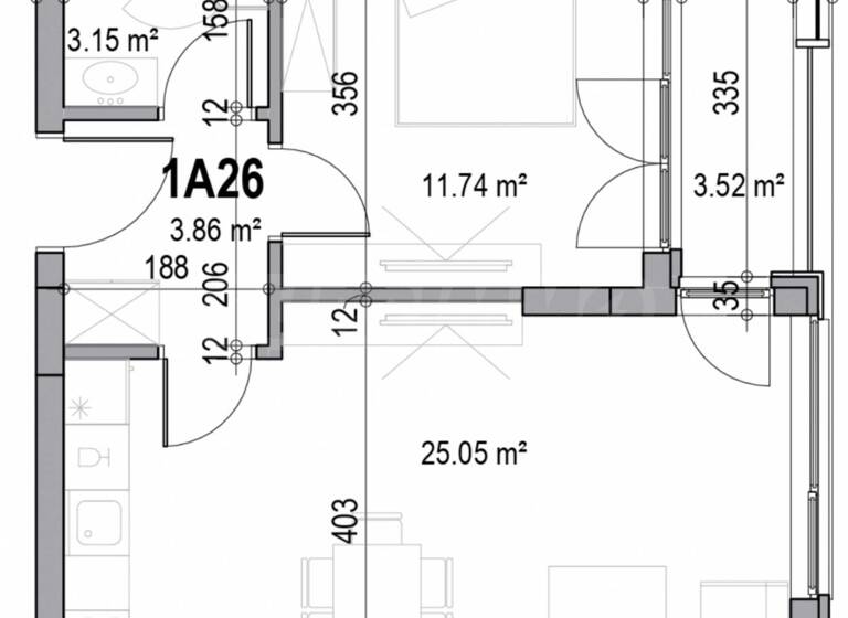 Studio zum Kauf 160.000 € 2 Zimmer 65,3 m² Plovdiv
