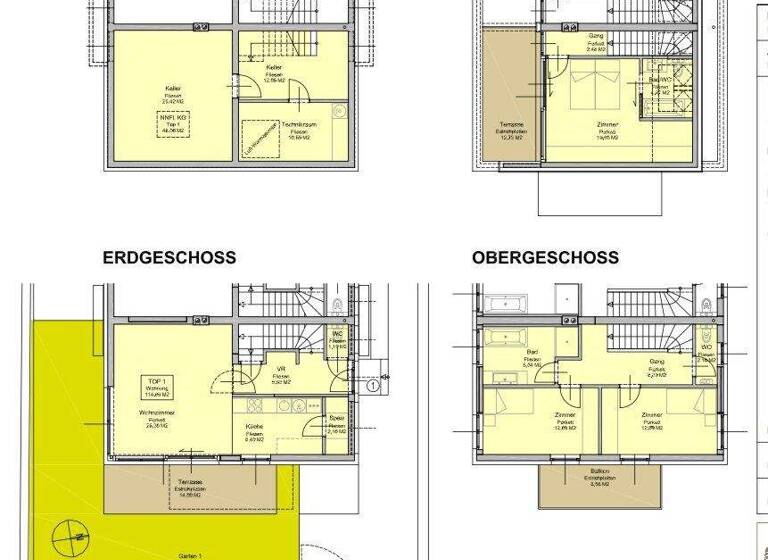 Doppelhaushälfte zum Kauf - Erstbezug 1.230.000 € 4 Zimmer Wien 1130