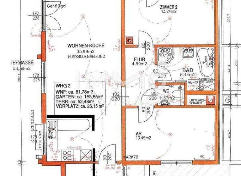Terrassenwohnung zum Kauf 789.000 € 3 Zimmer 81,8 m² Wien 1220