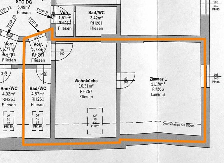 Wohnung zum Kauf 65.900 € 1,5 Zimmer 44,1 m² Leoben 8700
