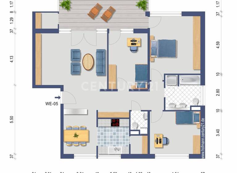 Wohnung zum Kauf 485.000 € 4 Zimmer 121 m² Lörrach 79539