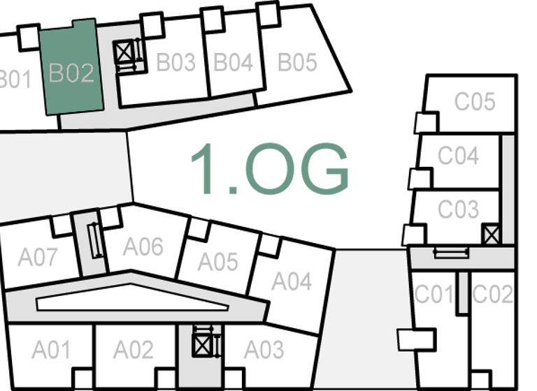 Wohnung zum Kauf provisionsfrei 272.730 € 2 Zimmer 58,7 m² 1. Geschoss Melle-Mitte Melle 49324