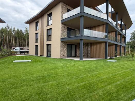 Terrassenwohnung zur Miete 1.690 € 4 Zimmer 108 m² 3 Geschosse frei ab sofort Am Retzer Schübl 2 Steinberg Steinberg am See 92449