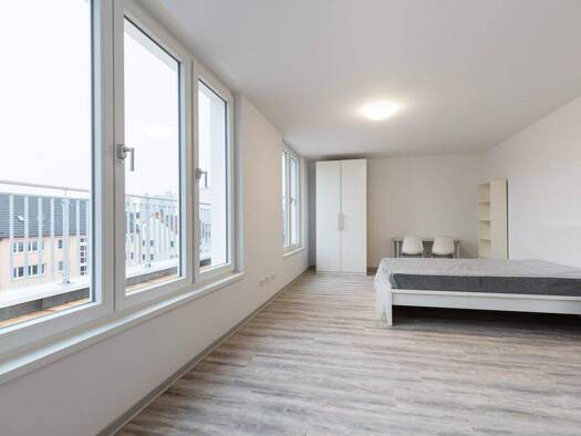 Studio zur Miete 1.379 € 1 Zimmer 57,1 m² 5. Geschoss frei ab 01.03.2026 Mühlendamm 66 Hohenfelde Hamburg 22087