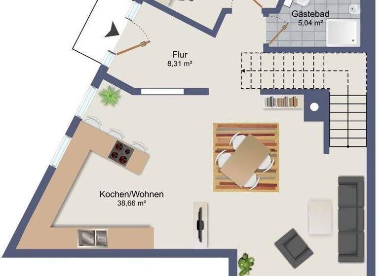 Doppelhaushälfte zum Kauf - Erstbezug 990.000 € 4 Zimmer 127,2 m² 174 m² Grundstück frei ab sofort Westerndorf St Peter Rosenheim 83024