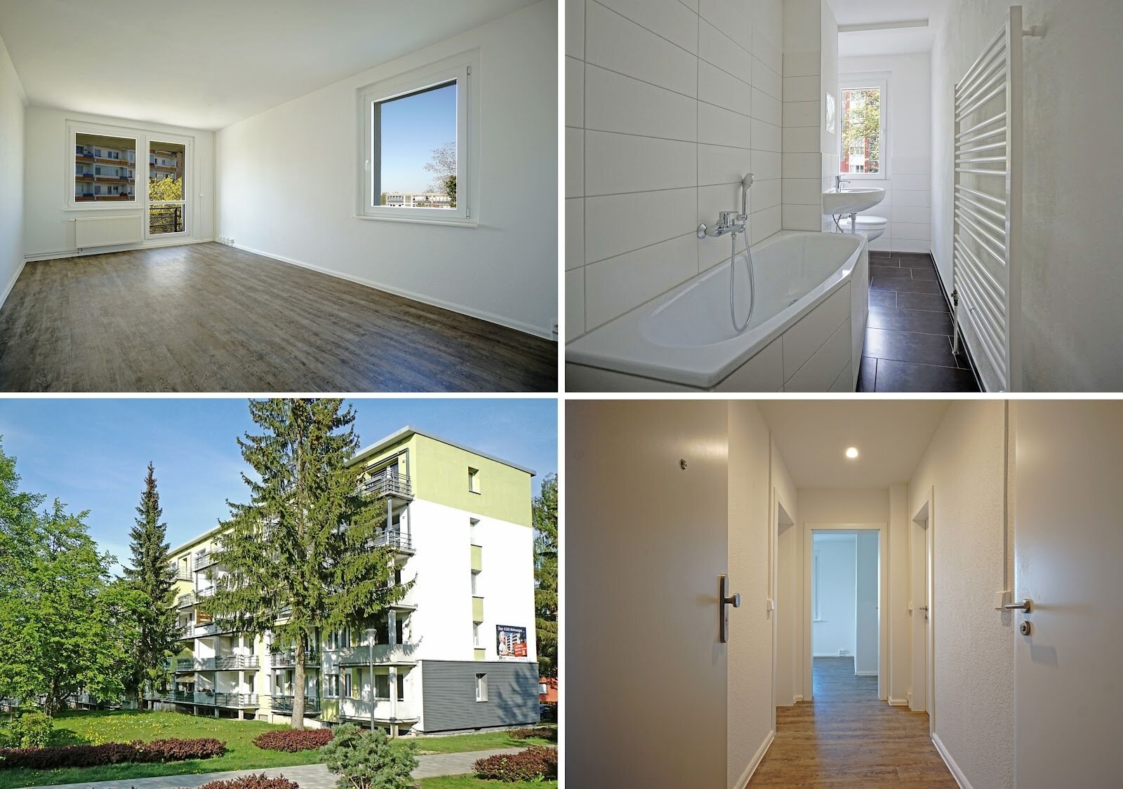 Wohnung zur Miete 345 € 3 Zimmer 64 m²<br/>Wohnfläche 4.<br/>Geschoss Tschaikowskistraße 6 Wasserberg - Ost Freiberg 09599