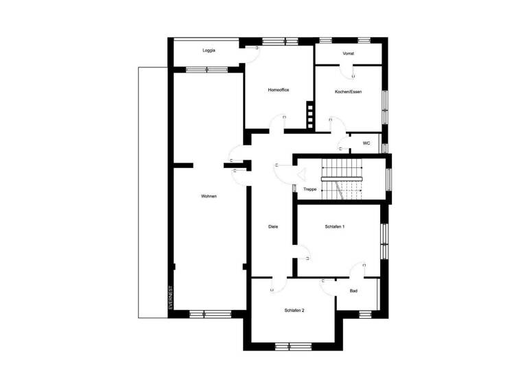 Wohnung zum Kauf 559.000 € 5 Zimmer 151,9 m² 2. Geschoss Mitte Dortmund 44137