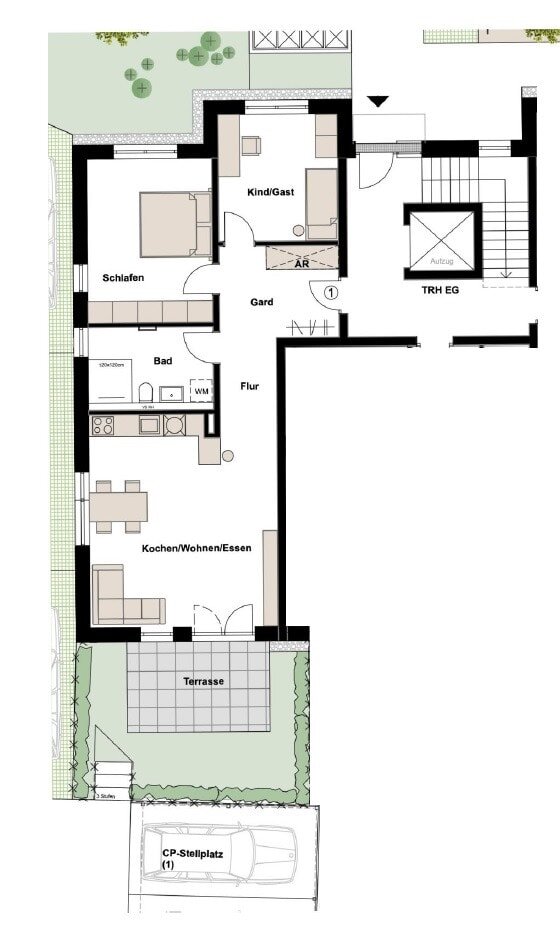 Wohnung zum Kauf provisionsfrei 459.000 € 3 Zimmer 80,2 m²<br/>Wohnfläche Ronhof 151 Fürth 90765