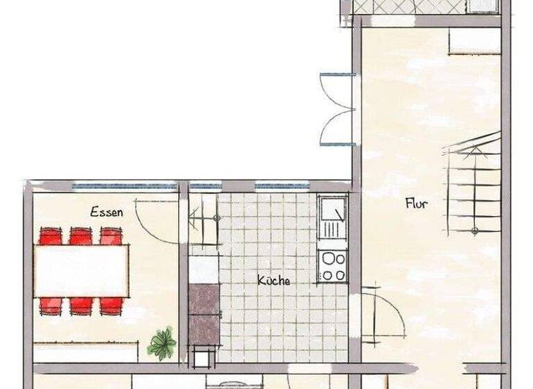 Reihenmittelhaus zum Kauf 172.000 € 7 Zimmer 180 m² 189 m² Grundstück Langewiesen Ilmenau 98693