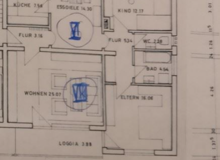 Wohnung zur Miete 990 € 3,5 Zimmer 88 m² frei ab sofort Kreutles Oberasbach b Nürnberg 90522