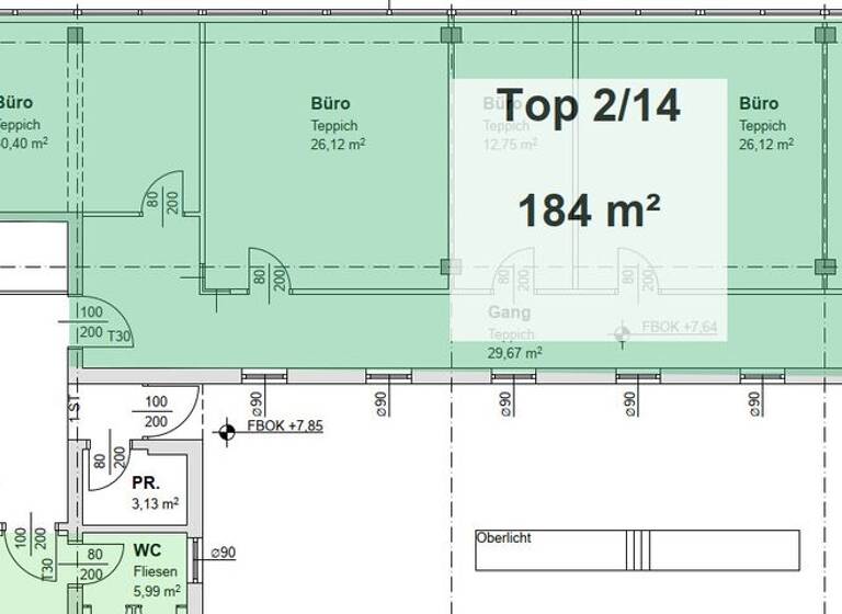 Bürofläche zur Miete 11 € 184,5 m² Bürofläche Salzburg 5020