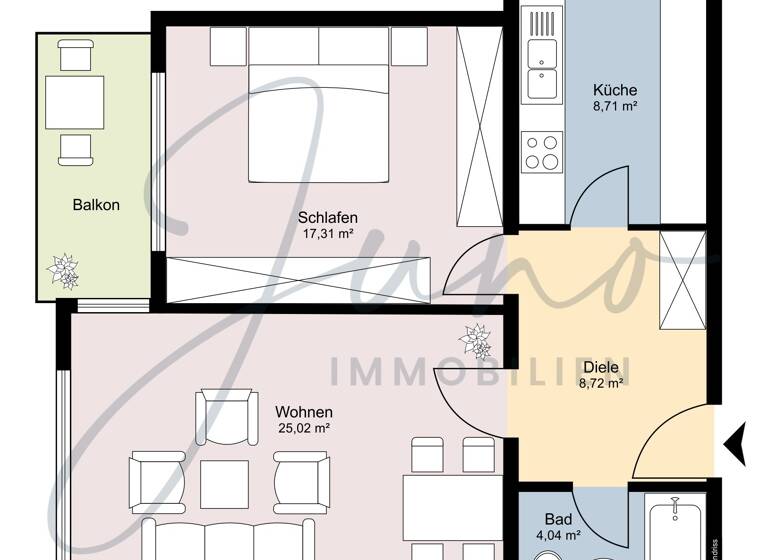 Wohnung zum Kauf 285.000 € 2 Zimmer 66 m²<br/>Wohnfläche EG<br/>Geschoss 01.06.2025<br/>Verfügbarkeit Liederbach Liederbach am Taunus 65835