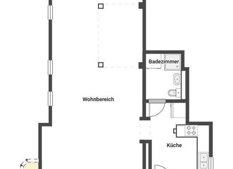 Studio zum Kauf 345.000 € 1 Zimmer 75 m² 3. Geschoss Spandau Berlin 13595