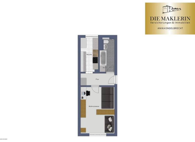 Wohnung zum Kauf 29.900 € 33 m² frei ab sofort Grünow 17237