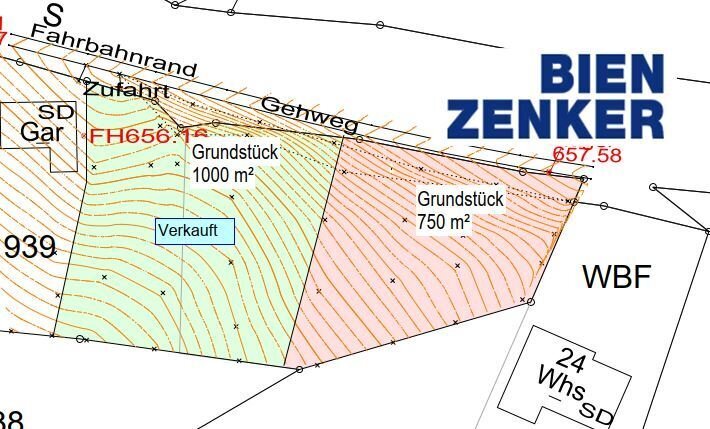 Grundstück zum Kauf provisionsfrei 140.000 € 1.000 m²<br/>Grundstück 01.12.2025<br/>Verfügbarkeit Gurtweil Waldshut-Tiengen 79761