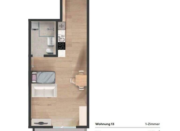 Studio zum Kauf provisionsfrei 269.000 € 1 Zimmer 44,2 m² Neumarkt 92318