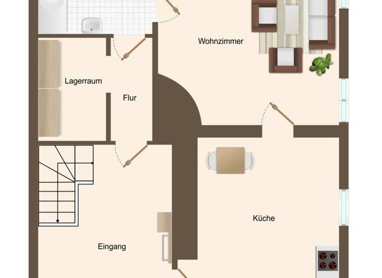 Einfamilienhaus zum Kauf 168.000 € 4 Zimmer 105 m² 102 m² Grundstück Kronenburg Dahlem / Kronenburg 53949