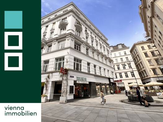 Laden zur Miete 103 € 1 Zimmer 72 m² Verkaufsfläche Rotenturmstraße 11 Wien 1010