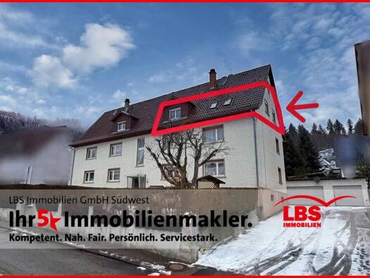 Wohnung zum Kauf 90.000 € 3,5 Zimmer 67 m² 2. Geschoss Wolfach 77709