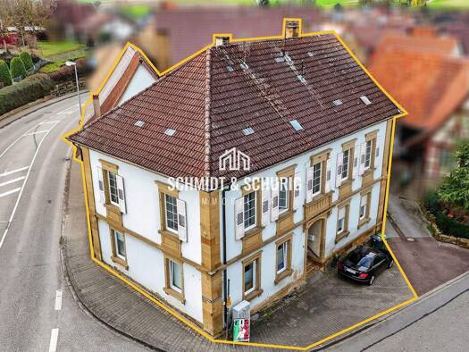 Mehrfamilienhaus zum Kauf 300.000 € 8 Zimmer 214,3 m² 394 m² Grundstück Kürnbach 75057