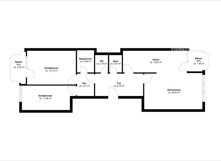 Wohnung zum Kauf 349.000 € 3 Zimmer 87 m²<br/>Wohnfläche 3.<br/>Geschoss Ippendorf Bonn 53127