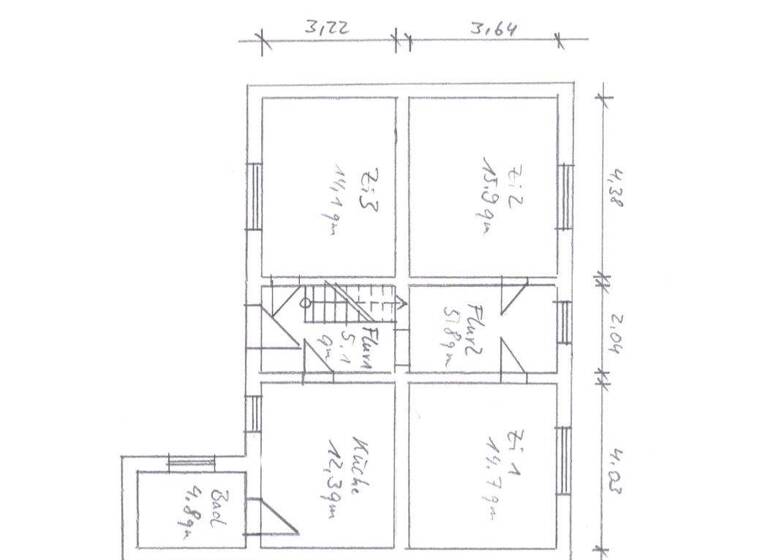 Einfamilienhaus zum Kauf 85.000 € 4 Zimmer 88,2 m² 294 m² Grundstück frei ab sofort Akener Straße  18 Steutz Zerbst/Anhalt 39264