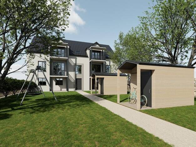 Wohnung zum Kauf - Erstbezug 399.599 € 3 Zimmer 88,8 m² 1. Geschoss frei ab 01.01.2027 Erlenbach bei Kandel 76872