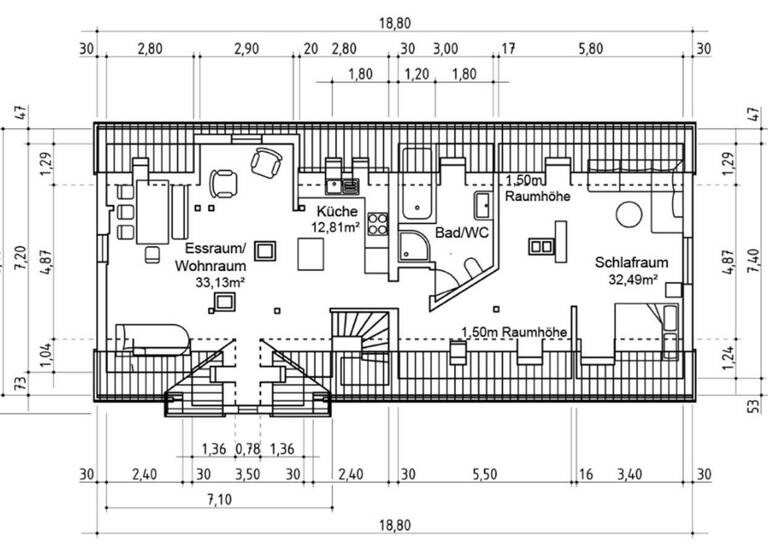 Wohnung zum Kauf 299.000 € 2 Zimmer 80 m² 2. Geschoss Füssen 87629
