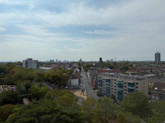 Wohnung zur Miete 1.490 € 3,5 Zimmer 90 m² Geschoss 9/17 frei ab sofort Mülheim Mülheim 51065