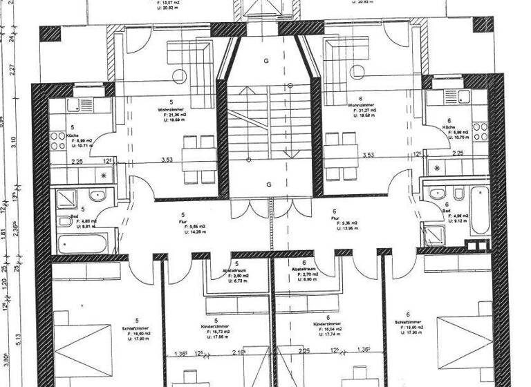 Wohnung zum Kauf 130.000 € 3 Zimmer 85,5 m² 2. Geschoss Puschkinstraße 17 Kaßberg Chemnitz 09112