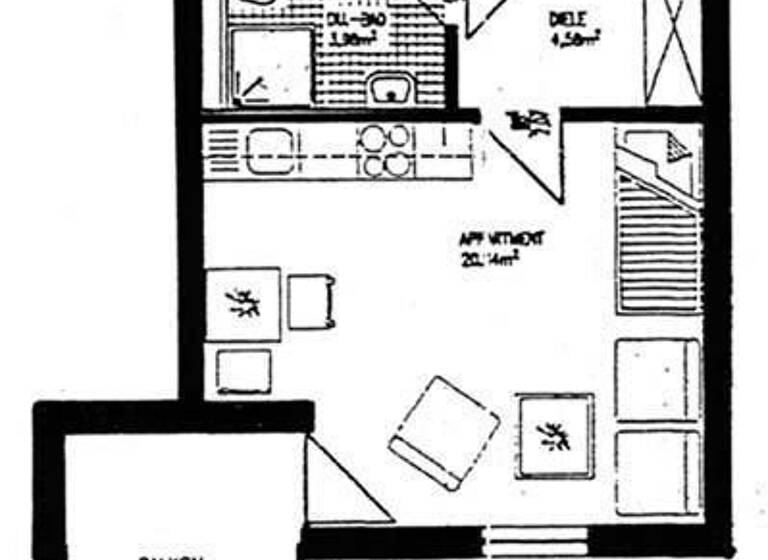 Studio zur Miete 185 € 1 Zimmer 30 m² 1. Geschoss Bernsdorfer Straße 186d Bernsdorf Chemnitz 09126