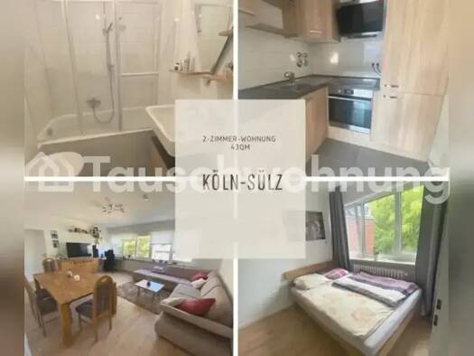 Wohnung zur Miete Tauschwohnung 405 € 2 Zimmer 43 m² 4. Geschoss Sülz Köln 50939