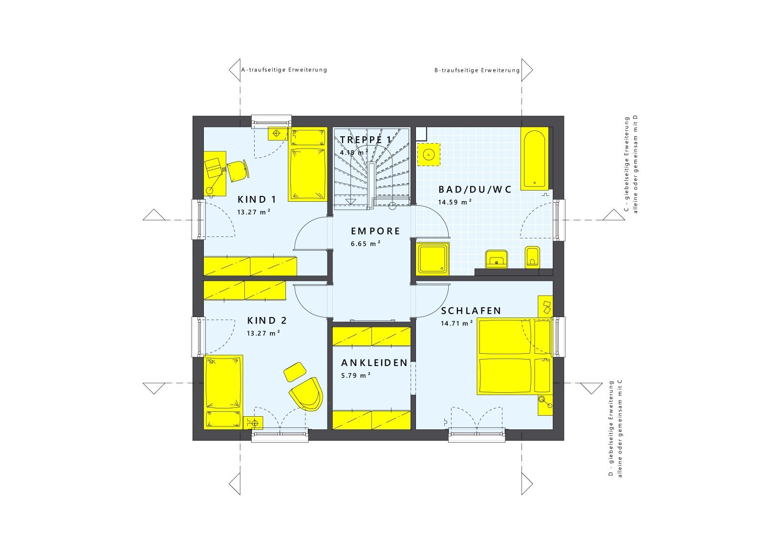 Einfamilienhaus zum Kauf provisionsfrei 728.393 € 5 Zimmer 140 m²<br/>Wohnfläche 624 m²<br/>Grundstück Hochheim Hochheim am Main 65239