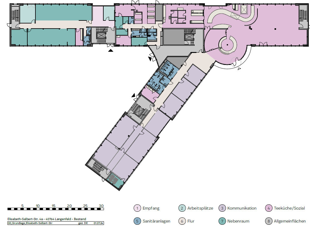 Bürofläche zur Miete provisionsfrei 11,50 € 6.345 m²<br/>Bürofläche ab 220 m²<br/>Teilbarkeit Berghausen Langenfeld 40764