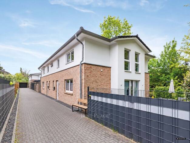 Doppelhaushälfte zum Kauf provisionsfrei 859.000 € 5 Zimmer 141 m² 202,1 m² Grundstück Meiendorfer Mühlenweg 118 Farmsen-Berne Hamburg 22159