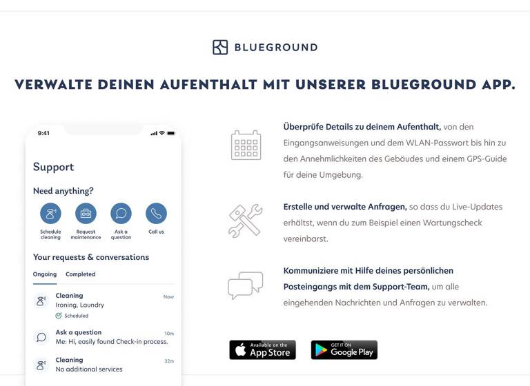 Wohnung zur Miete 1.892 € 2 Zimmer frei ab sofort Address Friedrichstraße 31 Kreuzberg Berlin 10969