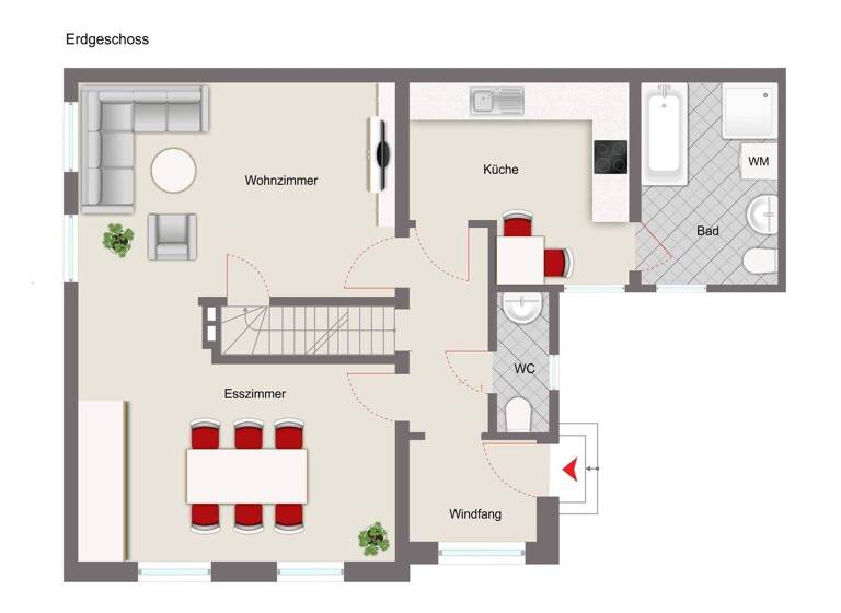 Doppelhaushälfte zum Kauf 199.000 € 3 Zimmer 103,5 m² 594 m² Grundstück Alt Olvenstedt Magdeburg 39130